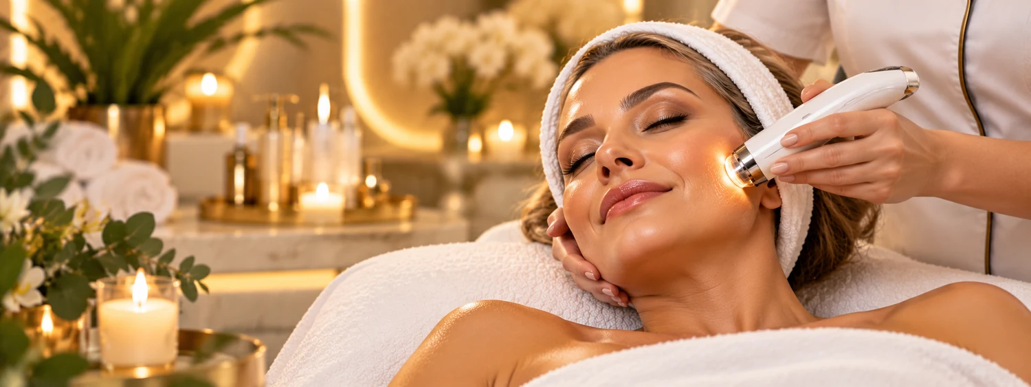 A quiet moment for skincare and self-care